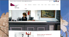 Desktop Screenshot of hoteldoncarmelo.es